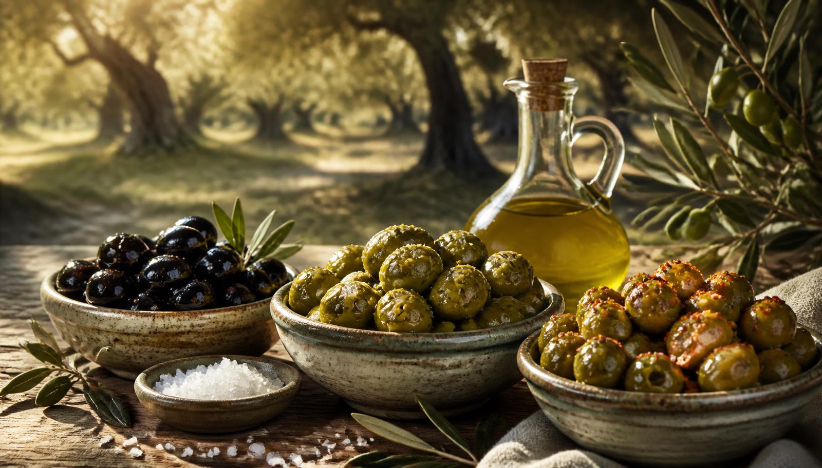 Olives turques : variétés naturelles & traditionnelles