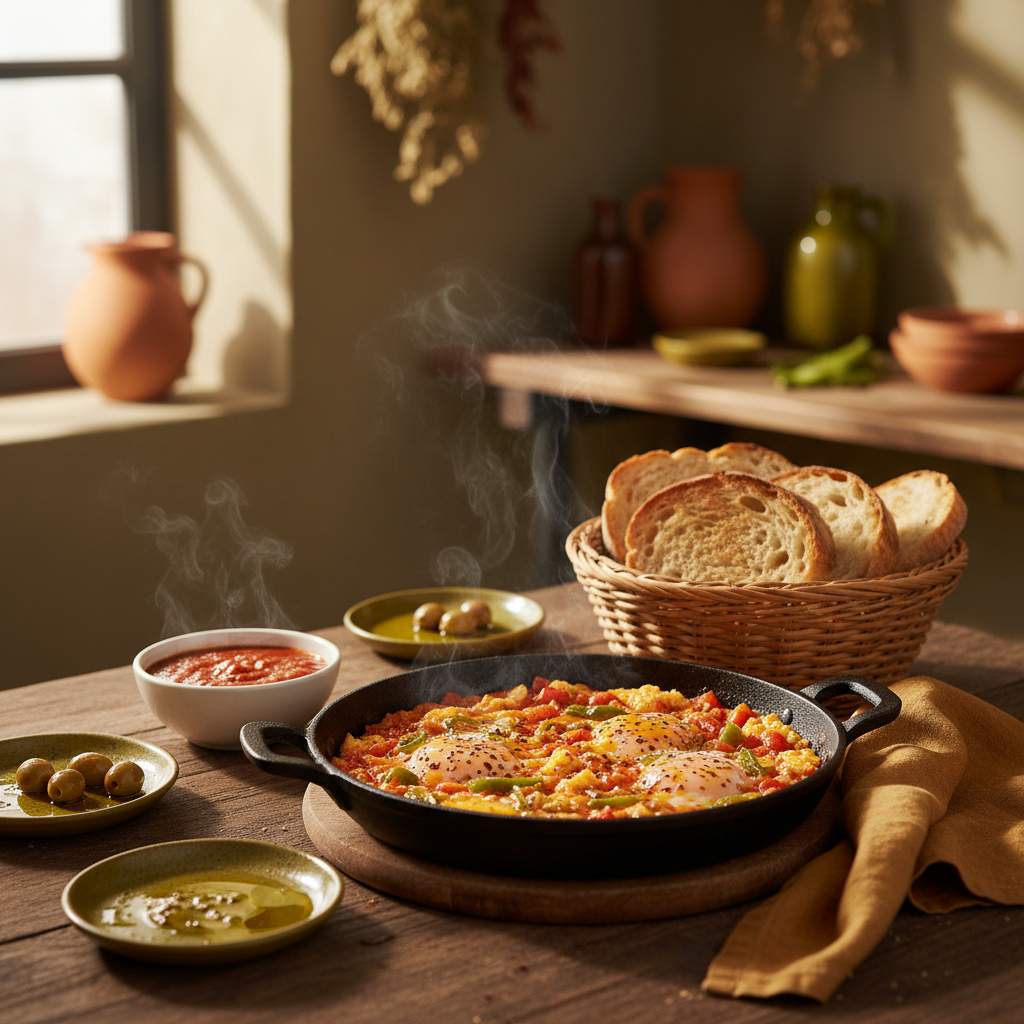 Le Menemen: Réveil ensoleillé avec nos saveurs d'Anatolie