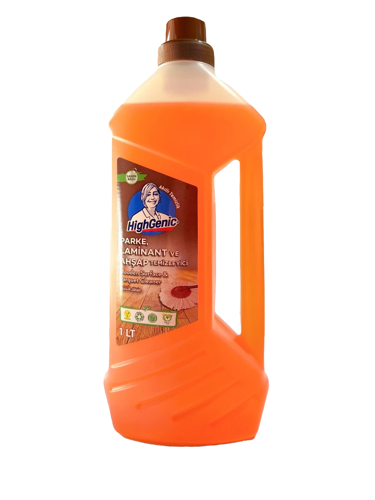 Photo produit — WOODEN SURFACE CLEANER — 1000 mL — HIGHGENIC Nettoyants bois en gros — Aïntab Gross