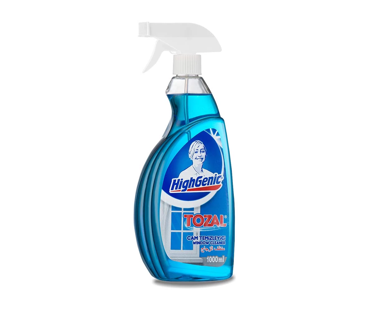 Photo produit — TOZAL WINDOW CLEANER — 1000 mL — HIGHGENIC Nettoyants surfaces spray en gros — Aïntab Gross