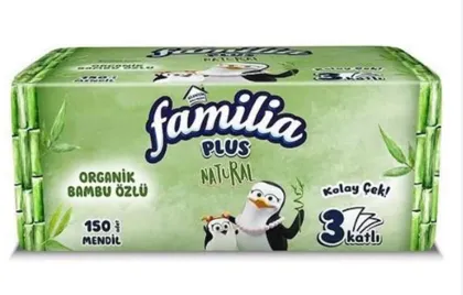 Photo produit — FAMILIA CLEANEX NATURAL 150PCS *18 — HAYAT KİMYA Essuie-tout en gros — Aïntab Gross
