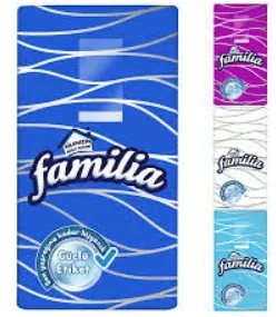 Photo produit — FAMILIA NAPKIN 10PCS* 24 — HAYAT KİMYA Napkin en gros — Aïntab Gross
