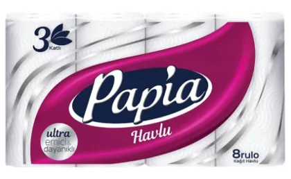 Photo produit — PAPIA TOWEL İNOVA 8 PACK X 3 — HAYAT KİMYA Essuie-tout en gros — Aïntab Gross