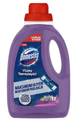 Photo produit — DOMESTOS Surfaces Nettoyant SPRING PURPLE 1500ML *9 — UNİLEVER Nettoyants surfaces liquides en gros — Aïntab Gross
