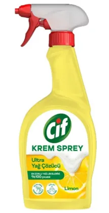 Photo produit — CIF Crème SPREY Citron 760GR * 12 — UNİLEVER Nettoyants surfaces spray en gros — Aïntab Gross