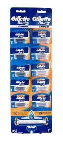 Photo produit — GİLETTE BLUE III CARDED WITH 10 *12 — PG Rasage en gros — Aïntab Gross