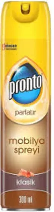 Photo produit — PRONTO FURNITURE SPRAY CLASSIC 300ml/12 TR — SCJOHNSON Nettoyants bois en gros — Aïntab Gross