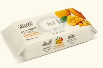 Photo produit — FIBRIL Lingettes MANGO SCENT 90PCS *24 — FİBRİL Lingettes en gros — Aïntab Gross