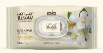 Photo produit — FIBRIL Lingettes JASMINE SCENT 90PCS *24 — FİBRİL Lingettes en gros — Aïntab Gross