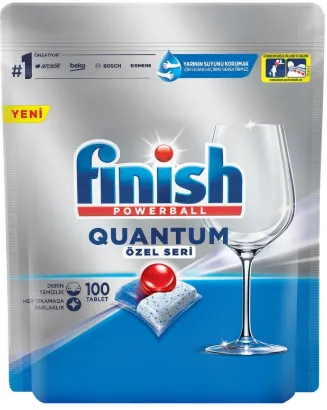Photo produit — FINISH QUANTUM TABLET 100 PACK *4 — BENCKISER Lave-vaisselle en gros — Aïntab Gross
