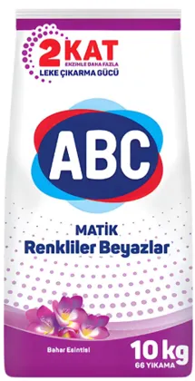 Photo produit — ABC POWDER MATİC 10 KG FREQUENTLY WASHED *1 — ABC Lessive en poudre en gros — Aïntab Gross