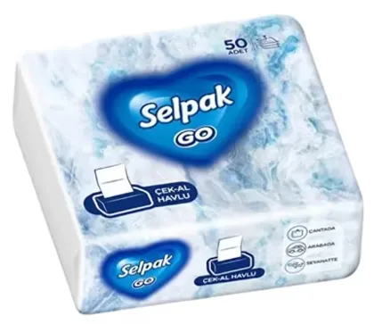 Photo produit — SELPAK GO PULL-AWAY TOWELS 50 PACK *24 — ECZACIBAŞI Essuie-tout en gros — Aïntab Gross