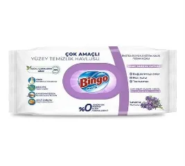 Photo produit — BINGO Surfaces TOWEL LARGE 96X12 LAVENDER — HAYAT KİMYA Lingettes en gros — Aïntab Gross