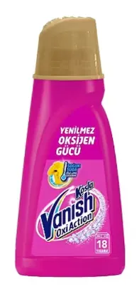 Photo produit — VANISH KOSLA OXI ACTION LIQUID 20 WASHES 1LT*12 PINK — BENCKISER Lessive liquide en gros — Aïntab Gross