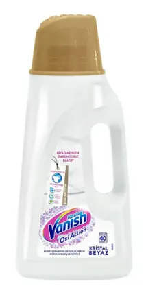 Photo produit — VANISH KOSLA OXI ACTION LIQUID 2 LT *8 (WHITE) — BENCKISER Lessive liquide en gros — Aïntab Gross