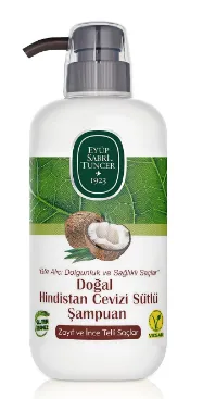 Photo produit — EST Shampooing 600 ML * 12 COCONUT OIL — EYÜP SABRİ Shampooings en gros — Aïntab Gross