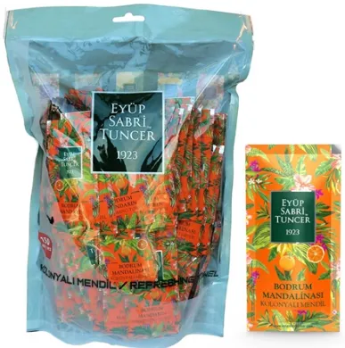 Photo produit — EST Eau de Cologne WIPES BODRUM MANDARIN 150 PIECES — EYÜP SABRİ Eaux de Cologne en gros — Aïntab Gross