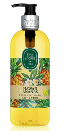 Photo produit — EST Olive Oil Savon liquide Hawaiian Pineapple 500ml*12 — EYÜP SABRİ Savons liquides en gros — Aïntab Gross