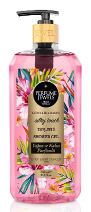 Photo produit — EST SHOWER GEL 750 ML*12 PJ SİLKY TOUCH — EYÜP SABRİ Shower Gel en gros — Aïntab Gross