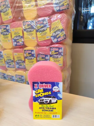 Photo produit — X DRİVER CAR Éponge 180PCS — SEMT Éponges lavage auto en gros — Aïntab Gross