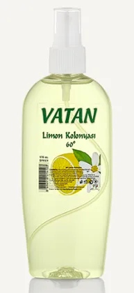 Photo produit — VATAN SPRAY Eau de Cologne WITH Citron 160 ML *96 — HAYAT ALFA Eaux de Cologne en gros — Aïntab Gross
