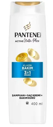 Photo produit — PANTENE Shampooing 400 ML 3N1 BASIC CARE *6 — PG Shampooings en gros — Aïntab Gross