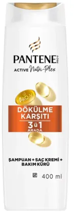 Photo produit — PANTENE Shampooing 400 ML 3N1 ANTI HAIR LOSS *6 — PG Shampooings en gros — Aïntab Gross