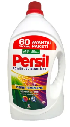 Photo produit — PERSIL GEL 60W FOR Couleurs *4 — HENKEL Lessive liquide en gros — Aïntab Gross