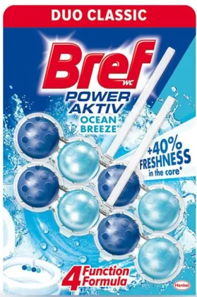 Photo produit — BREF P.AKTIV OCEAN WITH 8 2*50 *10 — HENKEL Blocs WC en gros — Aïntab Gross