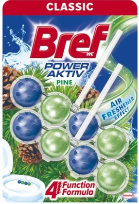 Photo produit — BREF P.AKTIV PINE WITH 8 2*50 *10 — HENKEL Blocs WC en gros — Aïntab Gross